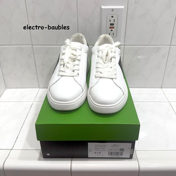 KATE SPADE "Charli" Nappa Lace Up Sneakers Sz 8.5B - Worn 1x - Picture 13 of 13